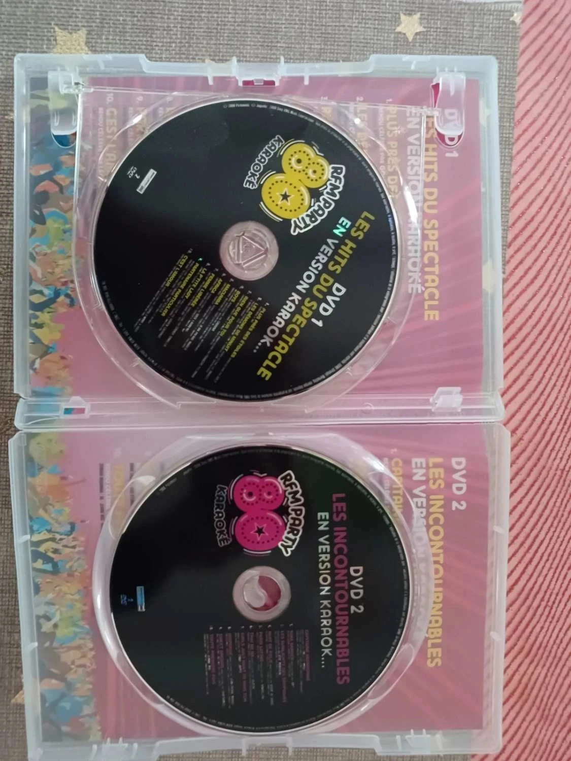 Coffret dvd karaoke rfm party 80 – photo 3
